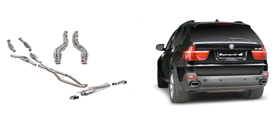 Supersprint Fächerkrümmer - rechts und links 980501